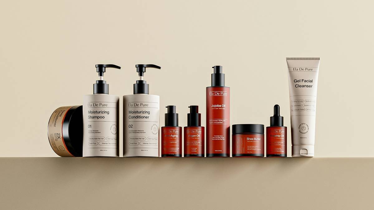 Infographic comparing effective vs ineffective hair mask ingredients by molecular weight and substantivity